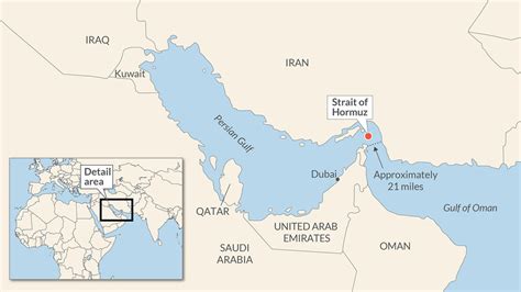 Strait of Hormuz: Oil ‘choke point’ in focus as U.S.-Iran tensions rise ...