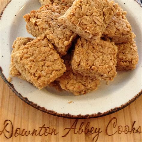 Traditional 3 Ingredient English Flapjack - Downton Abbey Cooks