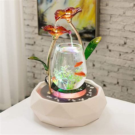 Tabletop Fountain | Fish tank, Tabletop fountain, Water fountain