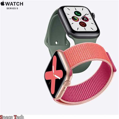 Apple Watch Series 5 Specifications, price and features - Specs Tech