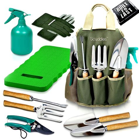 Scuddles Heavy Duty Gardening Tool Set - Garden Storage Tote Bag Organizer with 68888768863 | eBay