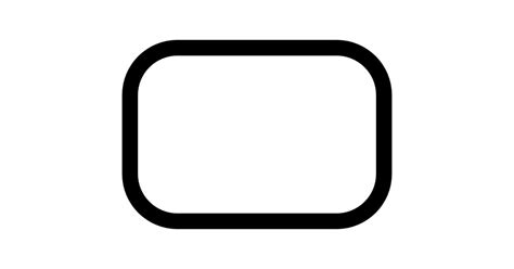 Rounded Rectangle free vector icons designed by Freepik | Vector icon design, Vector icons ...