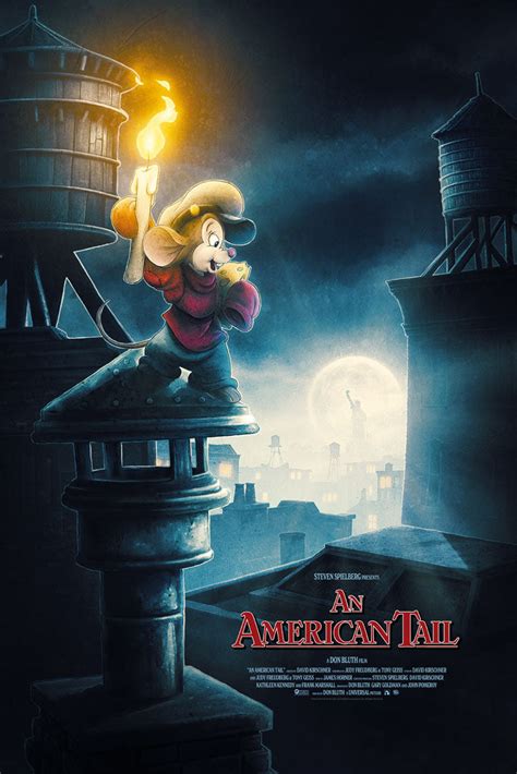 An American Tail - Movie Poster by Kevin Wilson | Vice Press