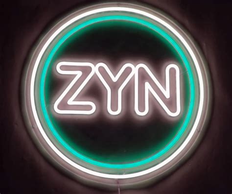 🛒ZYN Neon Sign Custom Design