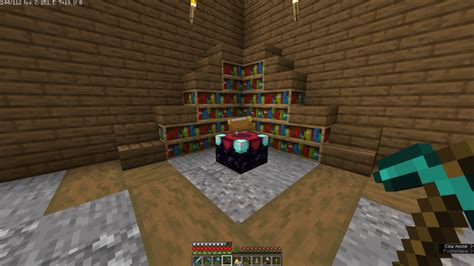 Why is my enchantment table not level 30 ? There is 15 bookshelves ...