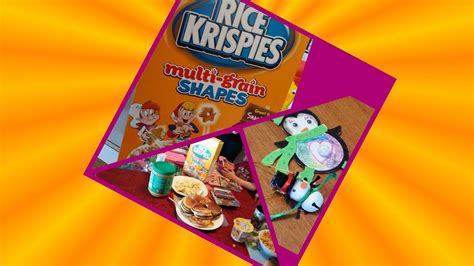 Kellogg’s Rice Krispies Multi Grain Shapes Crafternoon - YouTube