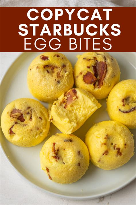 Copycat Starbucks Egg Bites - Mad About Food