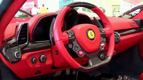 FERRARI 458 SPIDER AWESOME COLORS AND INTERIOR - YouTube