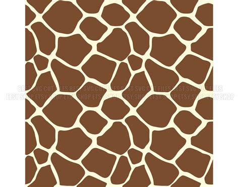 Giraffe Print Svg, Animal Print Svg, Files Giraffe Pattern Svg, Giraffe ...