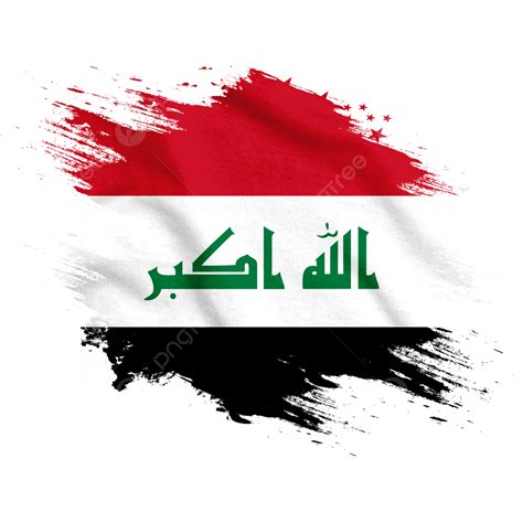 Iraq New Watercolor Flag Brush, Iraq, Flag, Iraq Day PNG Transparent ...