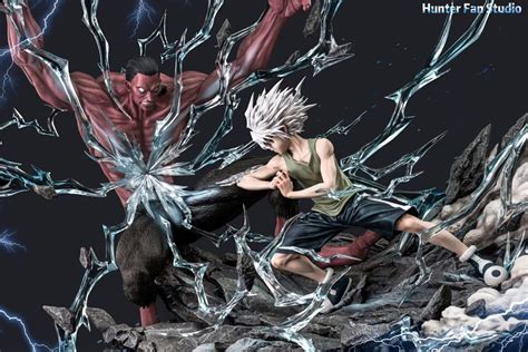 Hunter Fan Studio 1/6 HUNTER X HUNTER Killua VS Youpi Resin Statue - Devilness Toys