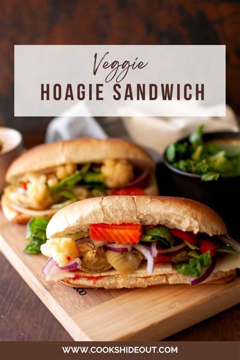 Vegetarian Hoagie Sandwich Recipe | Cook's Hideout