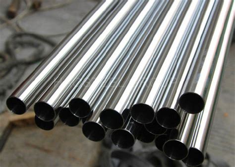 316 316L Stainless Steel Pipe / Round Steel Tubing Bright Polished Finish