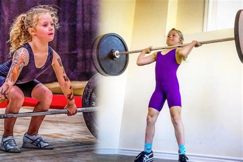 "Strongest girl in the world" can bench press 175 pounds at just seven ...