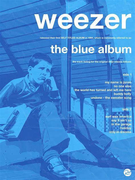 Weezer (The Blue Album) - PosterSpy