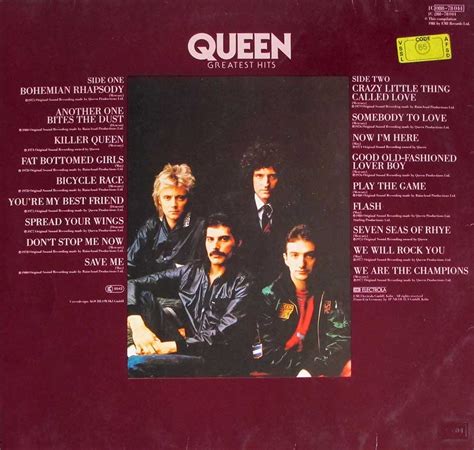 Queen Greatest Hits Album Covers