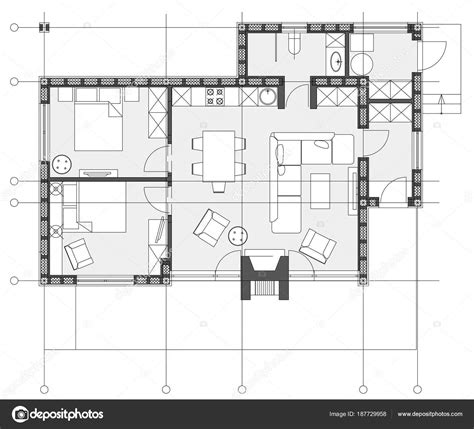 29+ Living Room Furniture Plan PNG - living room