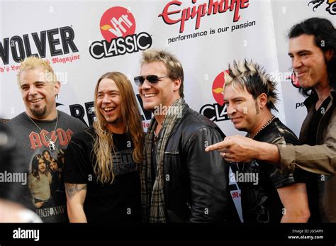 Chris Jericho his band Fozzy arrive 3rd Annual Revolver Golden Gods ...