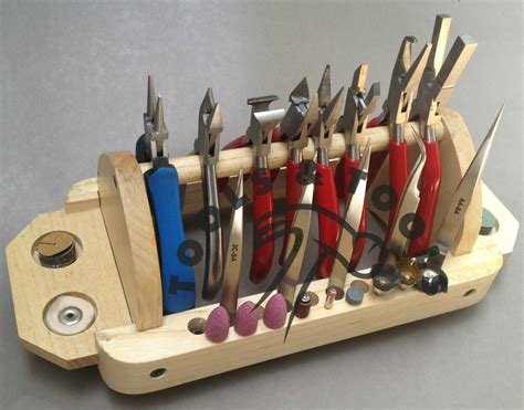 WOOD PLIERS RACK STAND DELUXE JEWELRY WORK BENCH TOOLS STORAGE PLIERS ORGANIZER - Tools N Tools UK