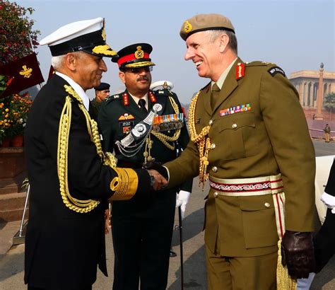 ADM Sunil Lanba (Chief of Naval Staff, India), LTGEN Asit Mistry ...