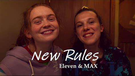 Eleven & MAX | new rules | Stranger Things - YouTube