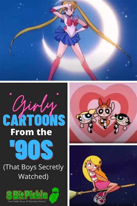 7 Girl Cartoons From The 90s (That Boys Secretly Watched) | 8-Bit Pickle