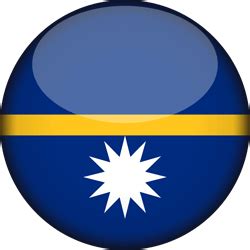 Nauru flag emoji - Country flags