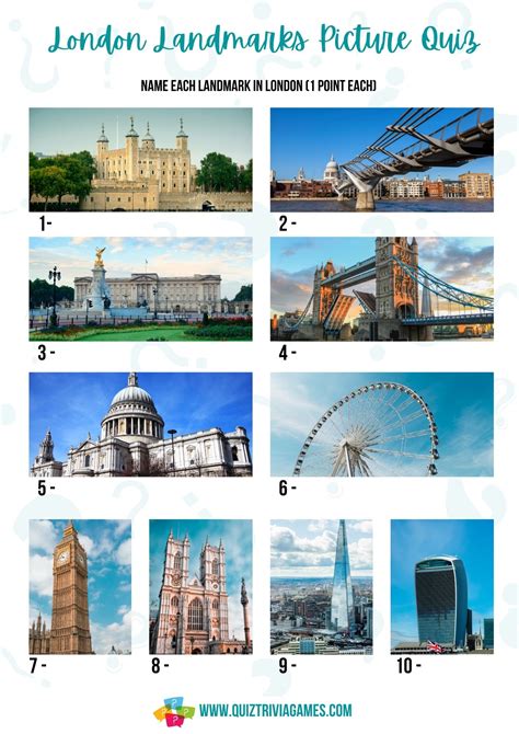 35+ London Landmarks Quiz Questions And Answers - Quiz Trivia Games