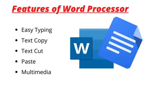 10 Important Features of Word Processor | Advantages & Uses