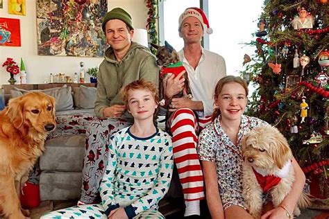 Neil Patrick Harris and David Burtka Mark Christmas with the Twins