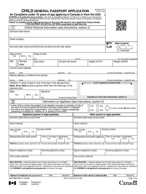 Child passport renewal form: Fill out & sign online | DocHub