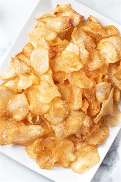 Homemade Salt and Vinegar Chips - Served From Scratch