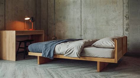 Kyoto Japanese Bed with Headboard | Natural Bed Company | Thiết kế ...