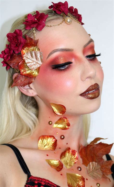 Autumn Fairy Halloween Look | Fairy halloween makeup, Pixie makeup, Fairy costume makeup