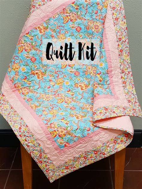 Quilt Kits For Beginners Easy Quilt Kit Beginner Quilt Kit Baby Girl ...