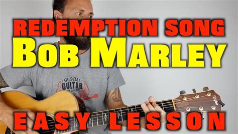 Redemption Song - Acoustic Guitar Lesson - Bob Marley - YouTube