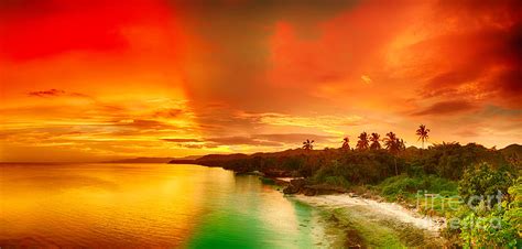 Sunset Panorama Photograph by MotHaiBaPhoto Prints