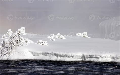 Winter Niagara Falls 5436195 Stock Photo at Vecteezy