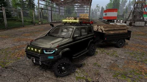 UAZ Patriot (uaz 3163) Off Road v0.1 - MudRunner / SnowRunner / Spintires