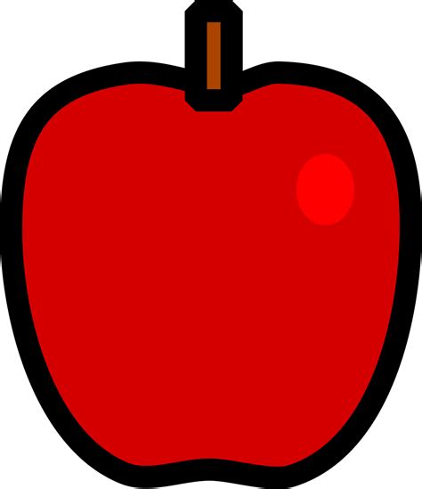 Download Apple Fruit Red Royalty-Free Vector Graphic - Pixabay