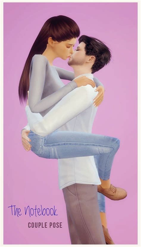 The notebook couple pose by dani-paradise | Sims 4 couple poses, Sims 4, Sims 4 piercings