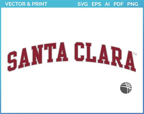 Santa Clara Broncos - Wordmark Logo (2016) - College Sports Vector SVG Logo in 5 formats