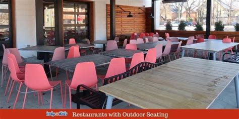 These Restaurants Have Outdoor Seating and Patio Dining