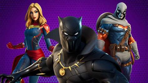 Latest Fortnite Marvel Update Adds New Heroes | chartxgames.com | Captain marvel, Fortnite ...