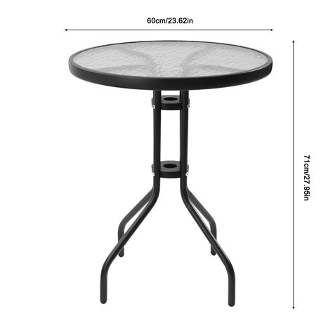 Patio Folding Table Outdoor Coffee Table Foldable Camping Side End ...