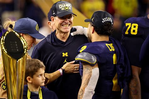 Jim Harbaugh won a title, revived the Ohio State rivalry — stop with ...