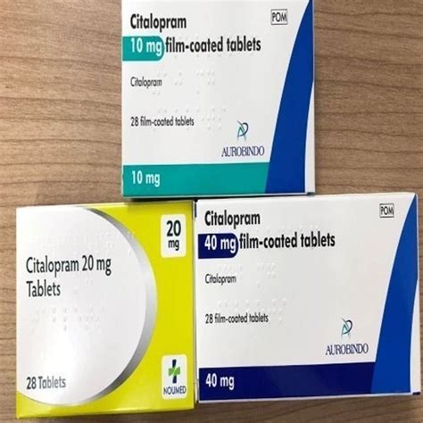 Citalopram Tablets, Packaging Type: Strips, 10mg+20mg+40mg at best ...