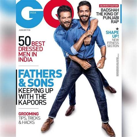 Whoa! Anil Kapoor and Harshvardhan Kapoor look HAUTE and HAPPENING on this leading mag cover ...