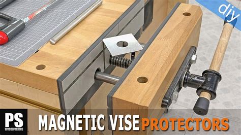DIY Magnetic Protectors for Bench Vise Jaw - Paoson Blog - Clamps
