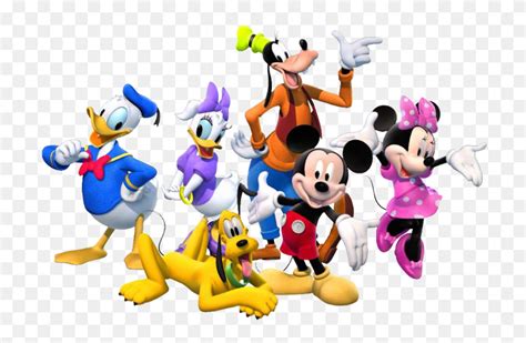 Friends Clipart Mickey Mouse Clubhouse - Mickey And Friends Clipart - FlyClipart